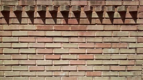 Full frame shot of brick wall