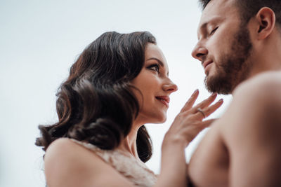 Portrait of young couple