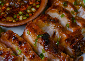 Close-up of food