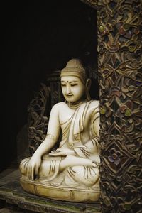 Statue of buddha in temple