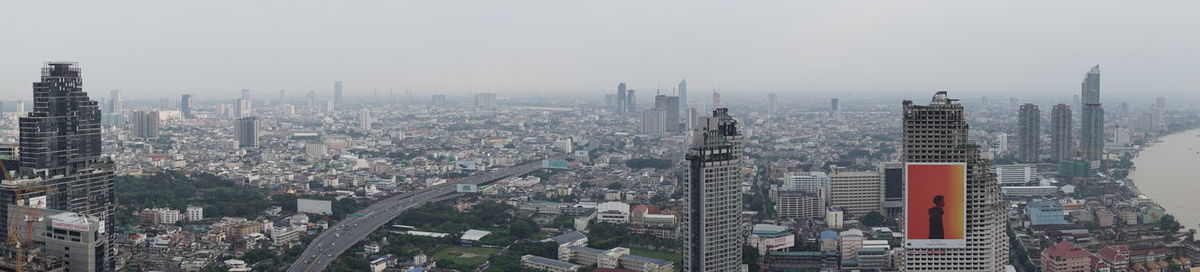 Modern buildings in city