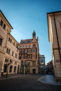 Low angle view of building against sky