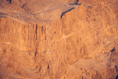 Full frame shot of rock formations