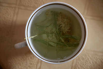 Close-up of drink on table