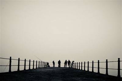 Fishermen in the fog