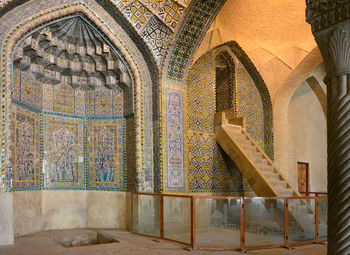 Interior of temple