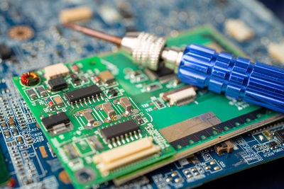 Close-up of computer keyboard
