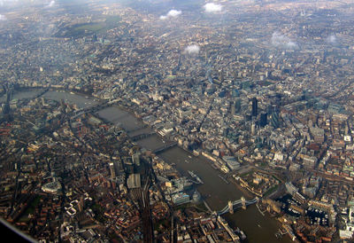 Aerial view of cityscape