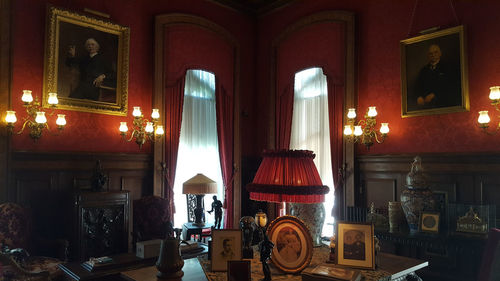 Illuminated room