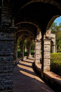 Corridor of historic building