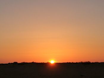 Scenic view of sky during sunset