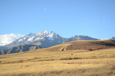 Scenic view of mountains