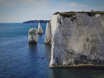 Panoramic view of sea against sky