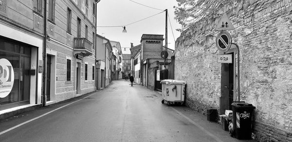 Street amidst buildings in city