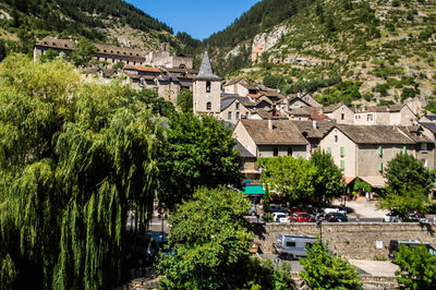 Saint enimie in lozere in france