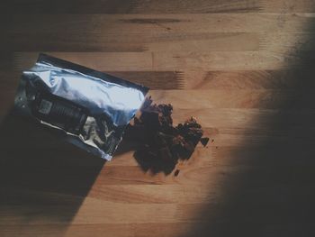 Close-up of wooden planks