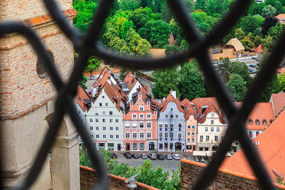 Close-up of chainlink fence