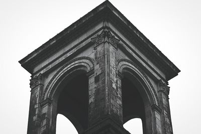 Low angle view of historical building