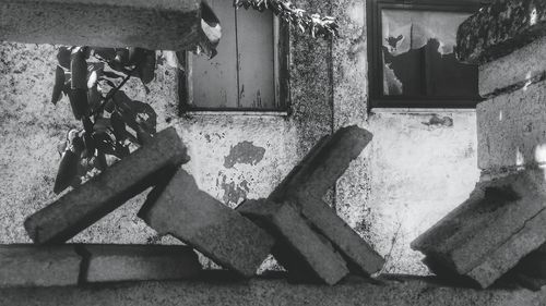 Building against wall