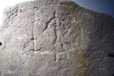 Low angle view of rock