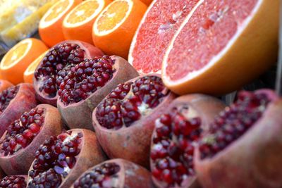 Close-up of fruits at market
