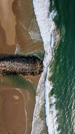 Panoramic view of beach