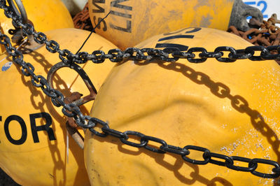 Close-up of chain