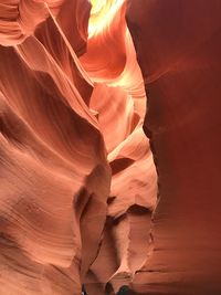 Full frame shot of rock formation