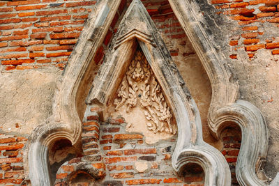 Low angle view of old building