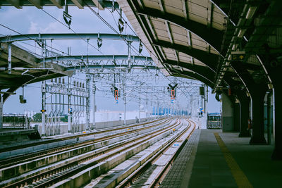 Train station in the city