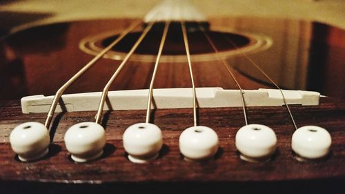 Close-up of guitar