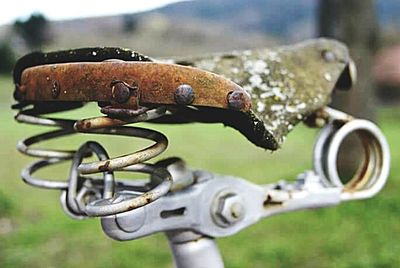 Close-up of rusty metal