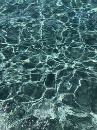 Full frame shot of water in swimming pool