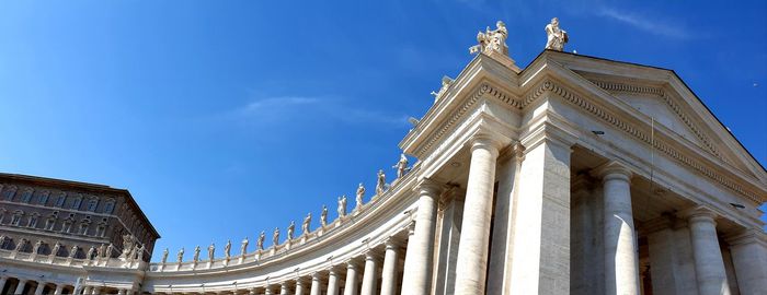 Low angle view of building against sky