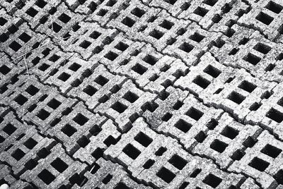 Full frame shot of tiled wall