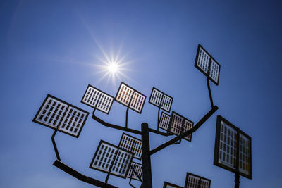 Germany, ulm, solar tree at solar city