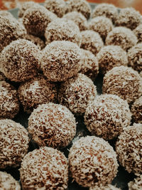 Full frame shot of blueberries