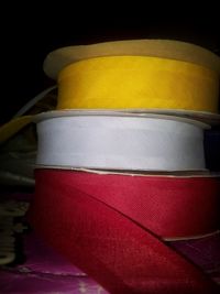 Close-up of multi colored pencils