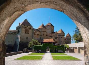 View of historical building