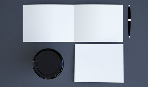 Close-up of paper against white background