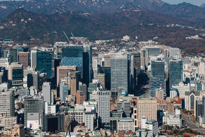 Aerial view of cityscape