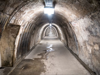 Corridor of old building