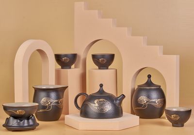 Close-up of coffee on table