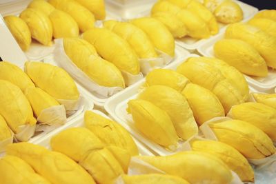 Close-up of yellow fruits for sale