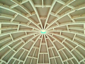 Low angle view of ceiling