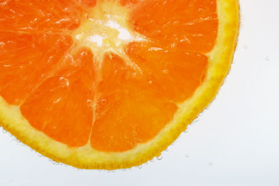 Close-up of orange slices