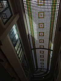 Low angle view of ceiling in building