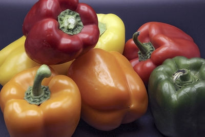 Close-up of bell peppers