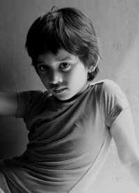 Portrait of cute girl