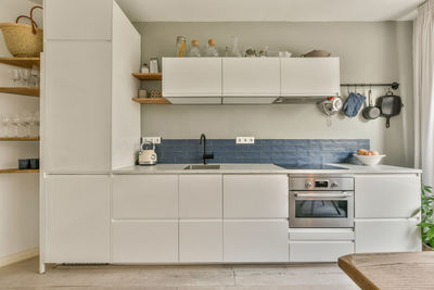 Interior of kitchen